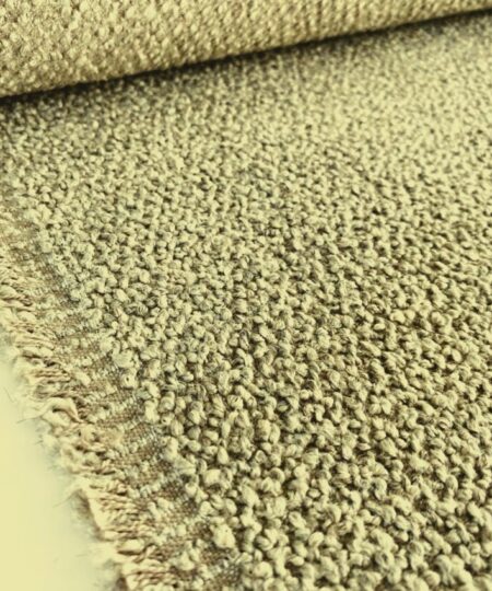 De Ploeg Monza zacht groen beige bouclé