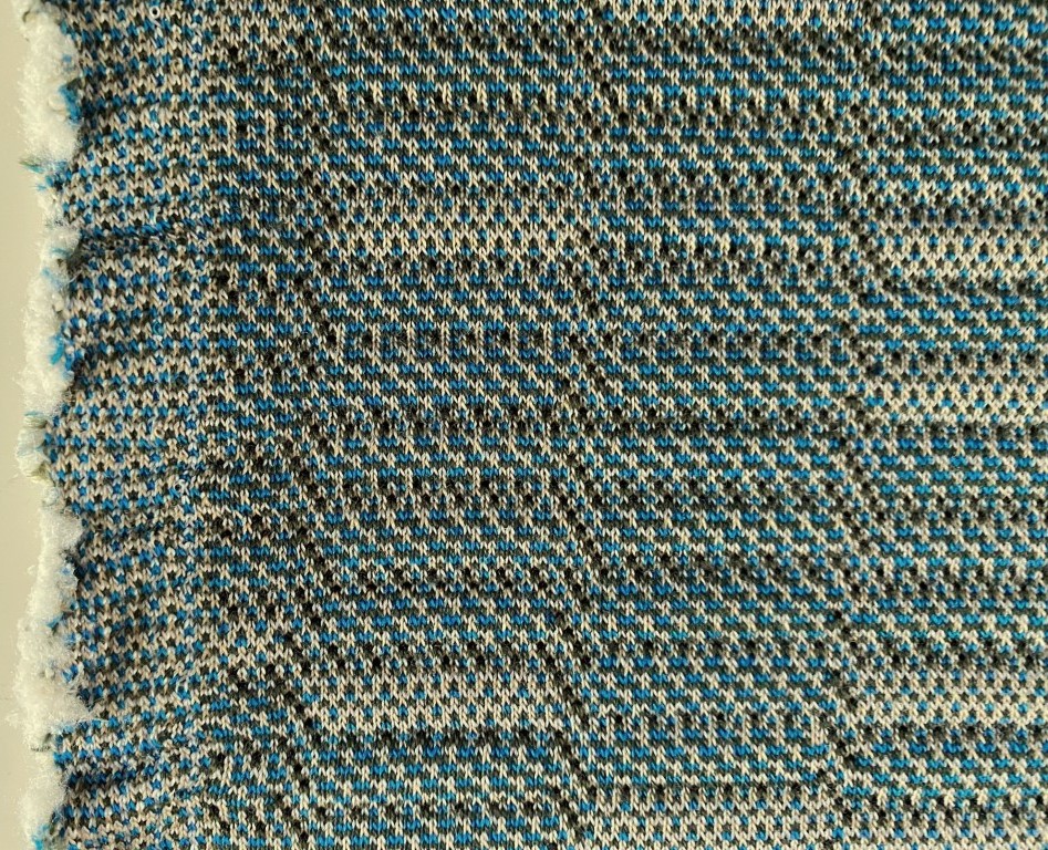 BYBORRE Johan 3D-084 Pine blauw donker groen beige