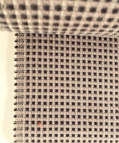 De Ploeg Odda 13/99 beige bruingrijs blokjes patroon