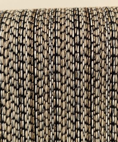 stof creme beige goud zwart met verticale streep