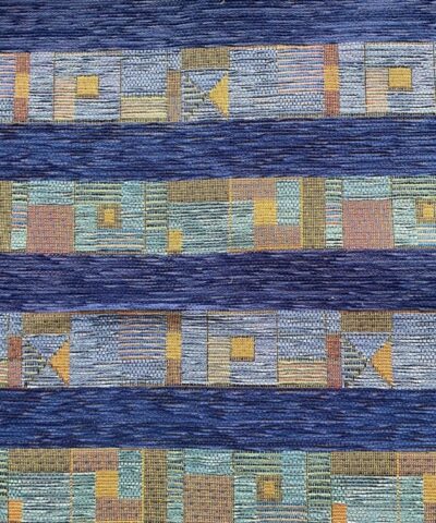 Saum & Viebahn Primavera patroon blauw geel groen