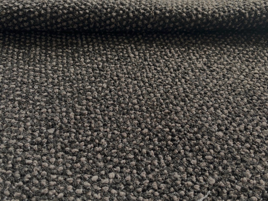 De Ploeg Monza Melange boucle zwart grijs