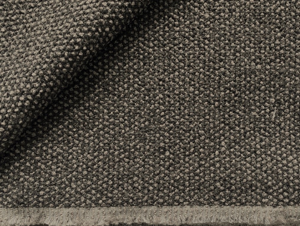 De Ploeg Monza Melange boucle zwart grijs