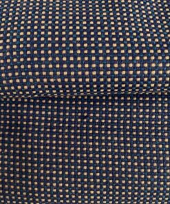 Sunbrella Domino Jackpot Dom R050 blauw beige groen blokjes