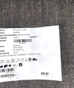 Kvadrat Canvas 2 154 black cream