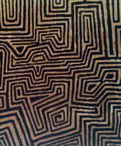 Dedar Milano Jamu Jungle Pantera 001 velours zwart goud