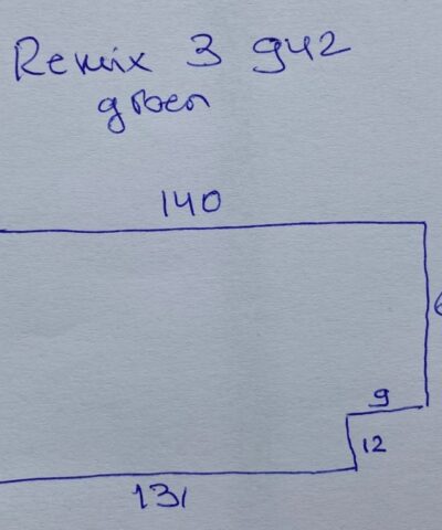 Kvadrat Remix 3 942 groen roze