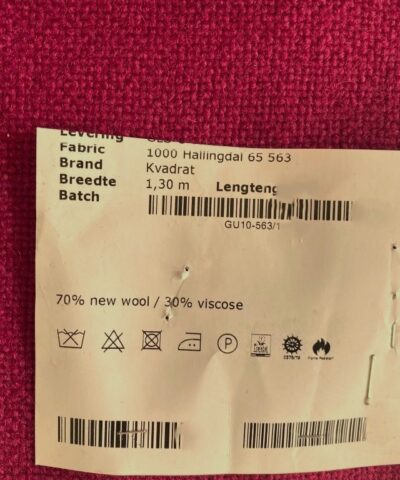 Kvadrat Hallingdal 65 563 cyclaam roze