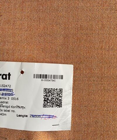 Kvadrat Remix 3 516 oranje crème
