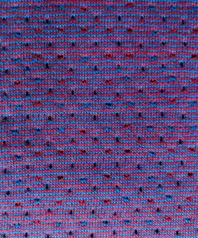 BYBORRE Emma Stripe 3D Melange 057 Purple rood blauw paars