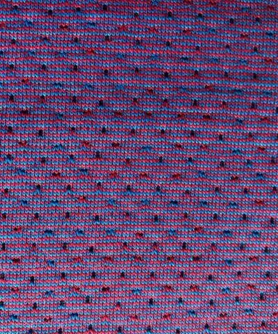 BYBORRE Emma Stripe 3D Melange 057 Purple rood blauw paars