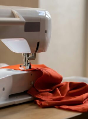 naaimachine meubelstoffen