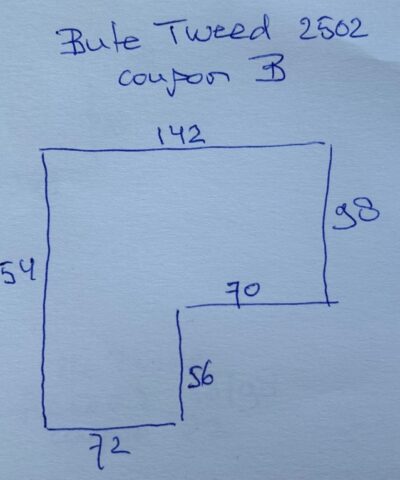 Bute Tweed 2502 Strawberry fuchsia roze paars