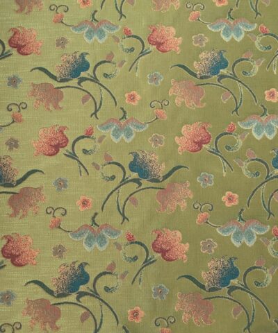 Keymer Amazone 42 groen bloemen patroon