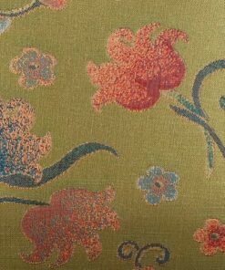 Keymer Amazone 42 groen bloemen patroon
