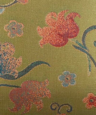 Keymer Amazone 42 groen bloemen patroon