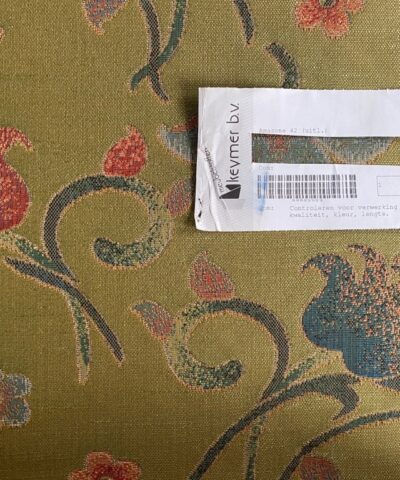 Keymer Amazone 42 groen bloemen patroon