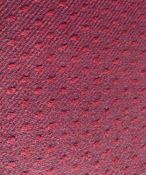 De Ploeg Taverna 22/13 rood blauw patroon