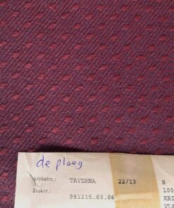 De Ploeg Taverna 22/13 rood blauw patroon