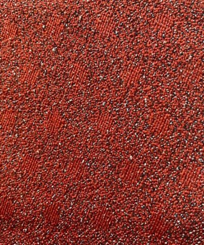 meubelstof bruinoranje zwart grijs