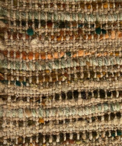 Fanny Aronsen meubelstof beige groen oranje blauw bruin