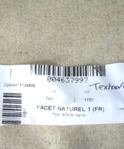 Textaafoam Facet Natural 01 beige