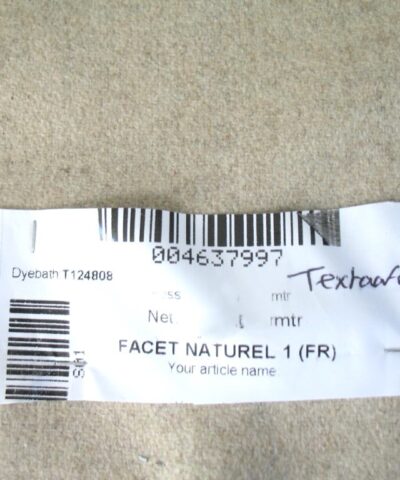 Textaafoam Facet Natural 01 beige
