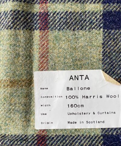 Anta Ballone blauw groen rood oranje ruit patroon