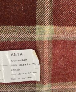 Anta Dunvegan rood roze groen ruit patroon