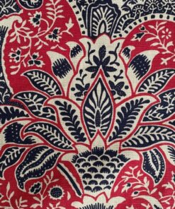 Morris & Co Indian red black beige