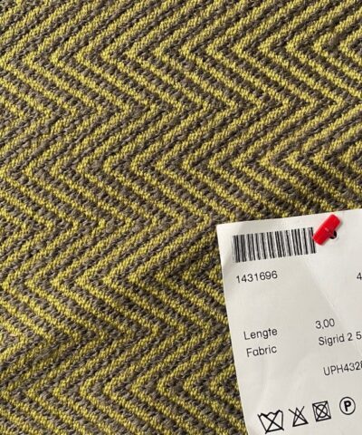 Kvadrat Sigrid 2 521 geel grijs