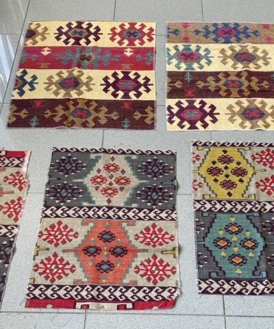 Bundel van 5 quilt meubelstoffen