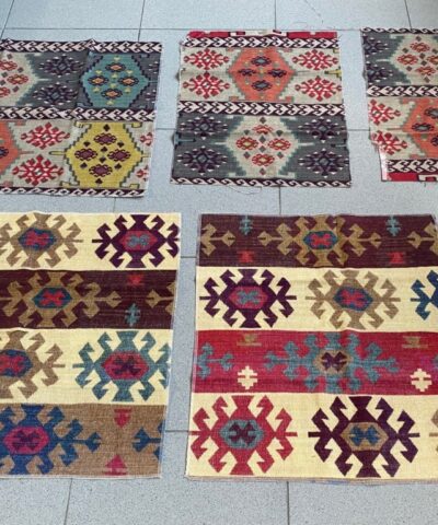 Bundel van 5 quilt meubelstoffen