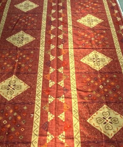 Monkwell Almilla roodbruin patroon