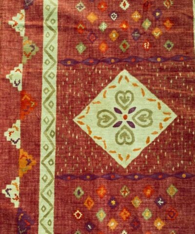 Monkwell Almilla roodbruin patroon