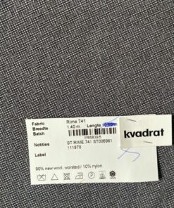 Kvadrat Rime 741 grijs blauw