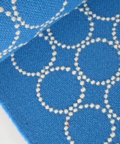 Kvadrat Tambourine Hallingdal 728 blauw
