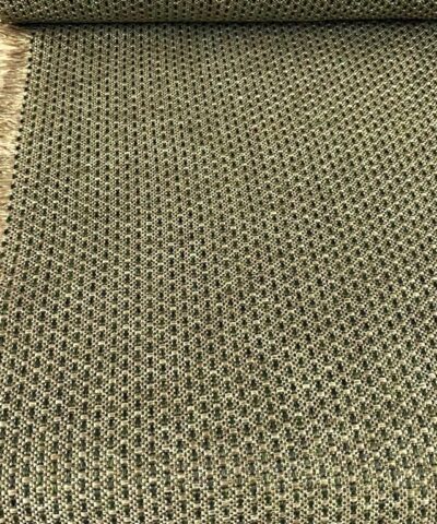 meubelstof groen beige patroon