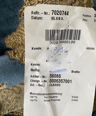 Saum & Viebahn Classic blauw goud beige