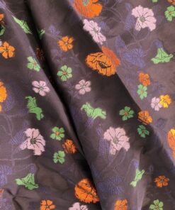 Kvadrat Sahco Monroe 170 floral pattern