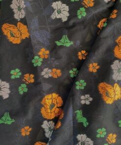 Kvadrat Sahco Monroe 170 floral pattern