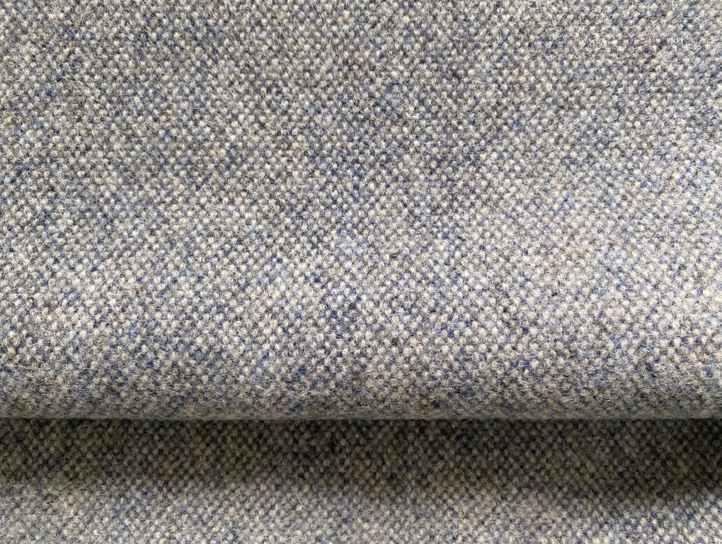 Danish Art Weaving Wales 04 blauw creme grijs