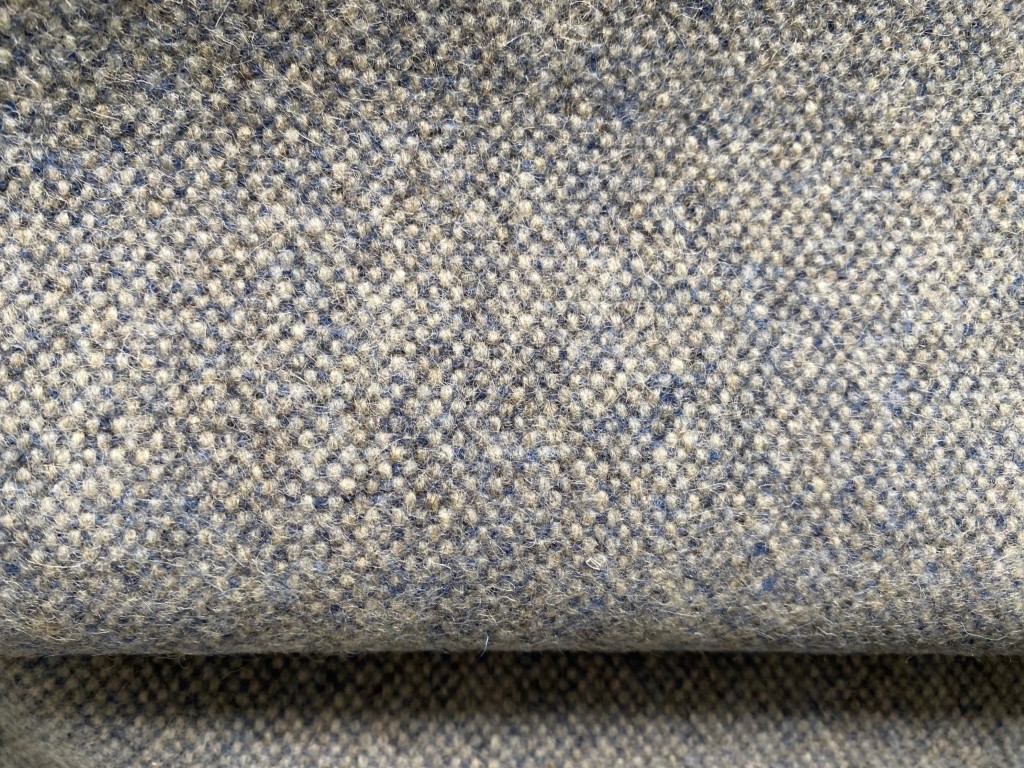 Danish Art Weaving Wales 04 blauw creme grijs