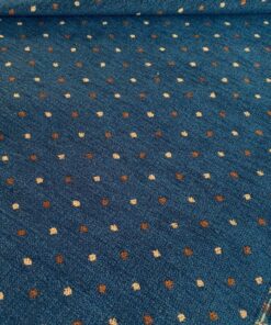 Saum & Viebahn blauw bruine stipjes