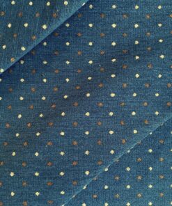 Saum & Viebahn blauw bruine stipjes
