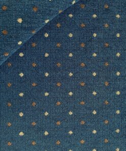 Saum & Viebahn blauw bruine stipjes