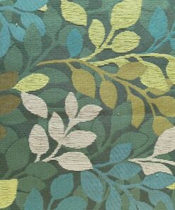 Saum & Viebahn Belvedere Classic Gelb 140 geel groen blad patroon