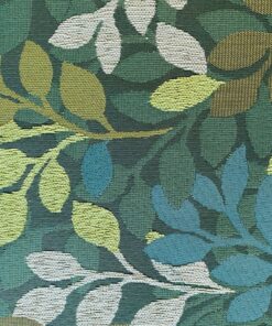 Saum & Viebahn Belvedere Classic Gelb 140 geel groen blad patroon