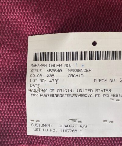 Maharam Messenger 035 Orchid aubergine roze