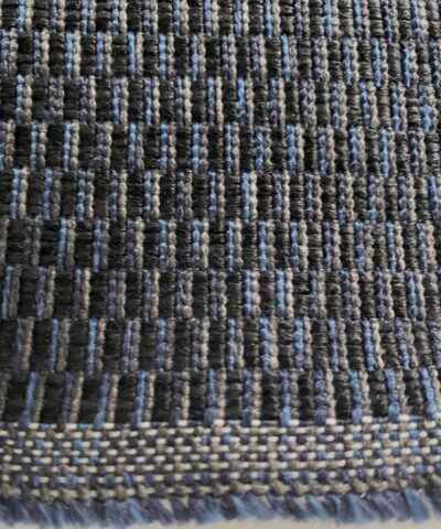 De Ploeg Cane blauw grijs zwart patroon